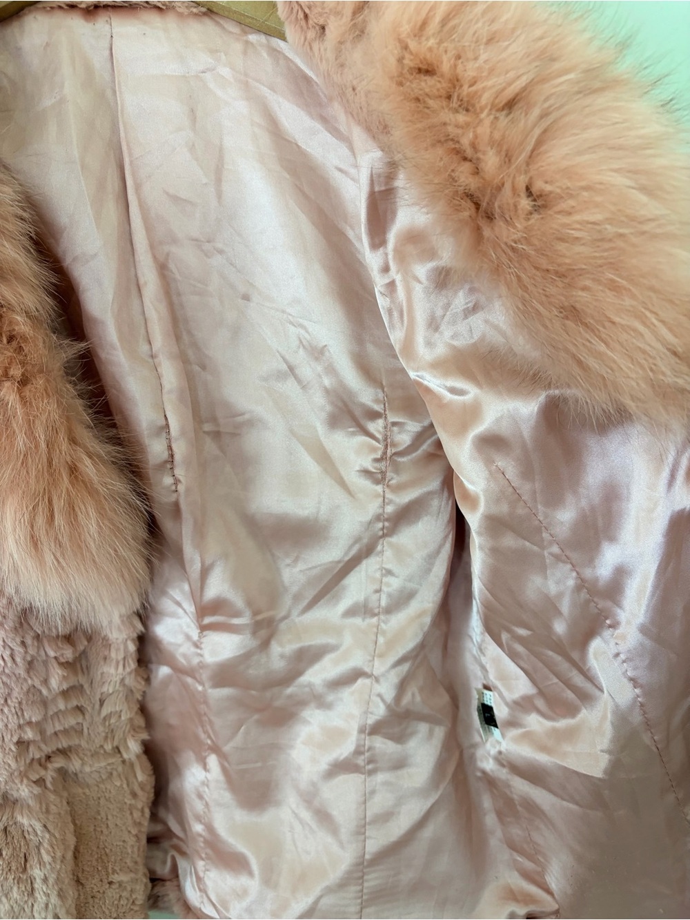 Vintage Rabbit Fur Jacket - Picture 7 of 10
